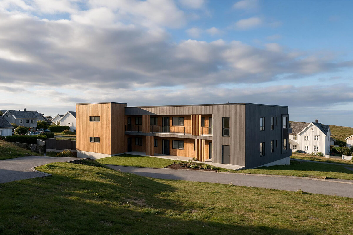 Leiligheter med heis og parkeringskjeller — Tunvoll Panorama